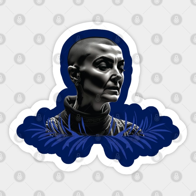 Sinéad O'Connor /// Retro Design Sticker by Trendsdk